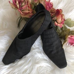 Liz Claiborne Fabric  black shoe Size 8